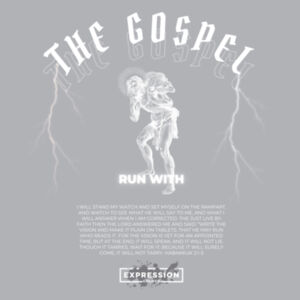 Run With The Gospel - Womens Relax Hood Design