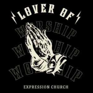 Lover Of Worship - Mens Block T shirt Design
